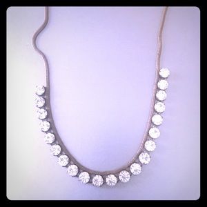 J Crew Rhinestone Necklace